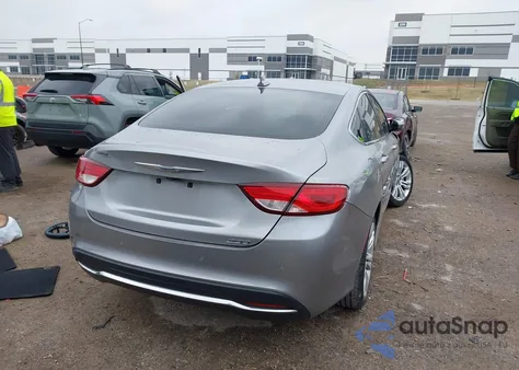 2015 Chrysler 200 Limited from USA, damaged, VIN 1C3CCCAB8FN755838